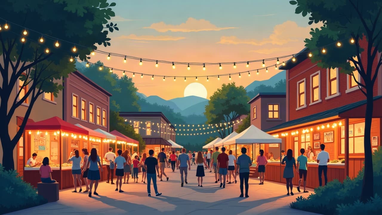 Editorial illustration: Sold-out Hunter Moon hike set at Window Cliffs
